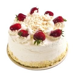 Vanilla strawberry cake